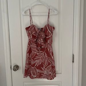 Spaghetti strap short dress